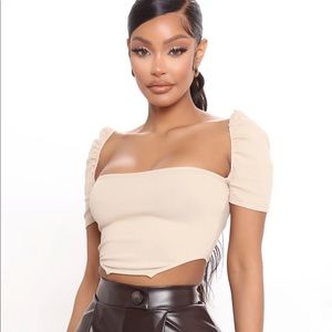 Chill By Chance Top- Taupe